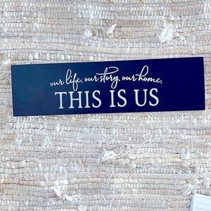 Newly handmade decorative sign